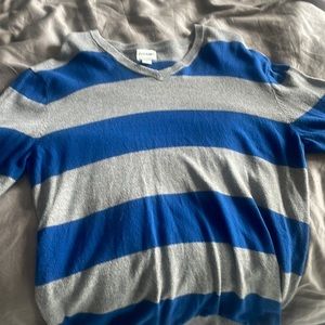 Mens Large Old Navy stripped sweater